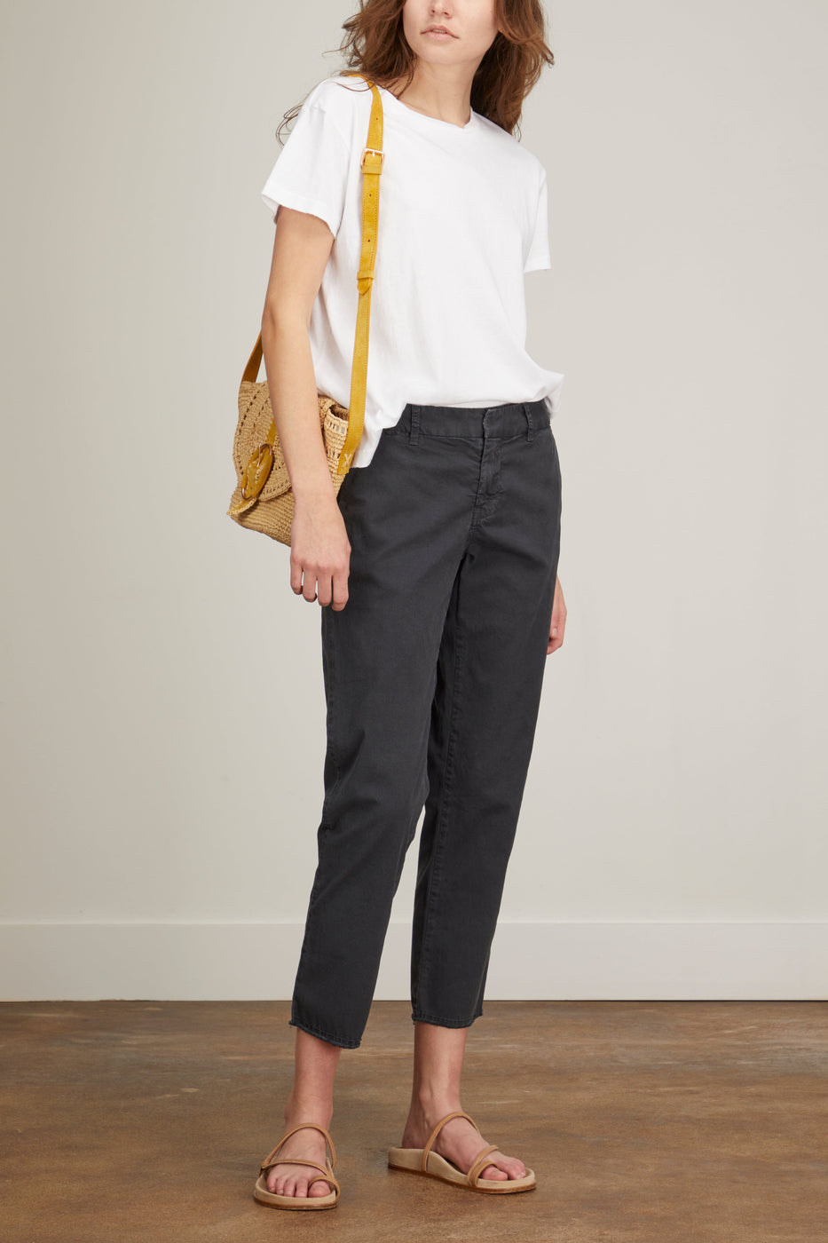 Nili Lotan Pants East Hampton Pant in Carbon Nili Lotan East Hampton Pant in Carbon